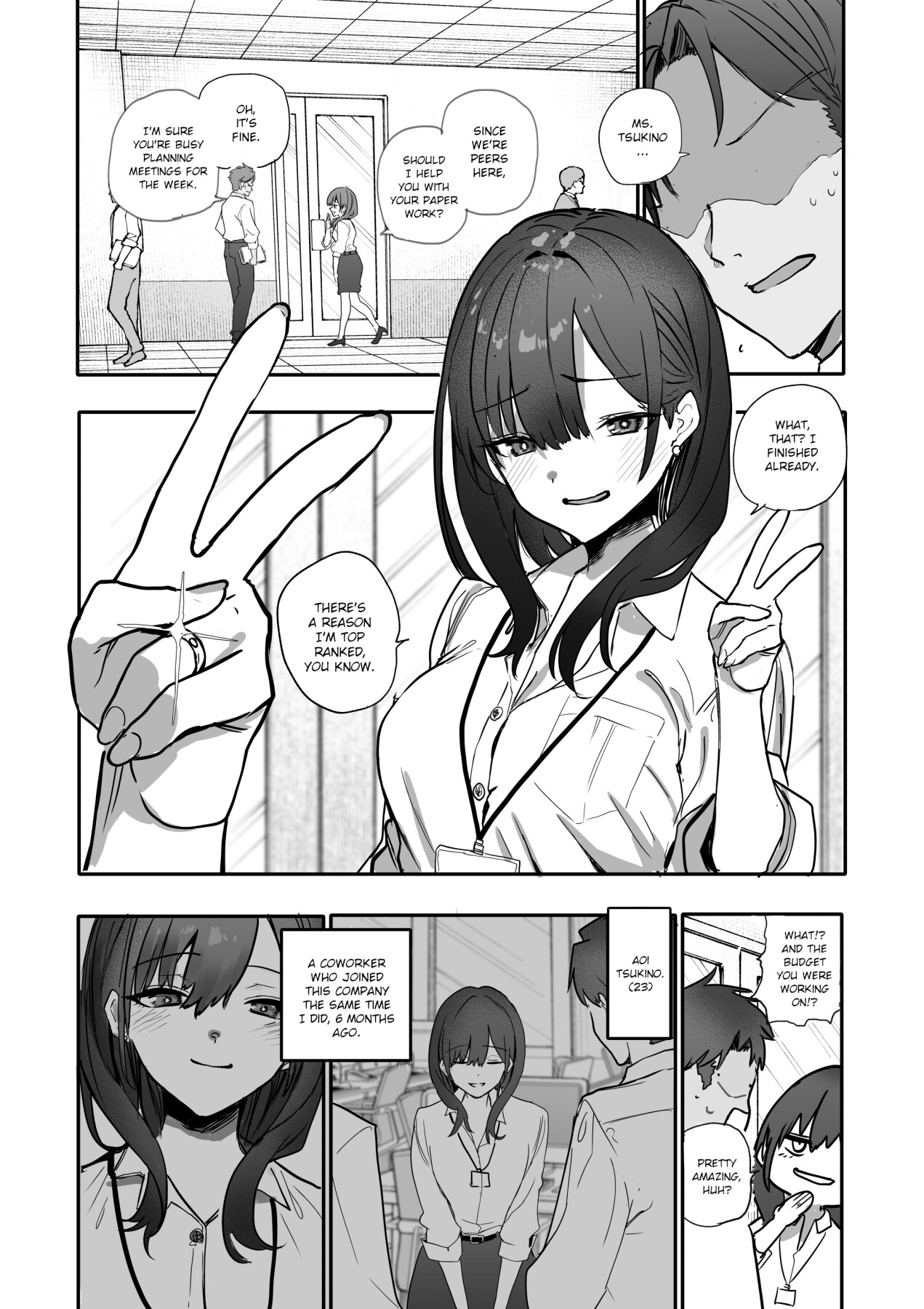 Hentai Manga Comic-The Story of How I Made my Flirty Coworker my Woman-Read-3